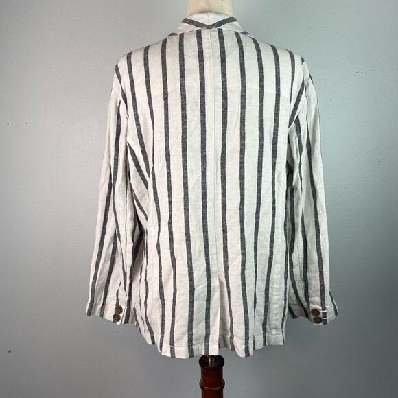 NWT Sanctuary Linen Rayon Blend Jacket Size L - Picture 6 of 10